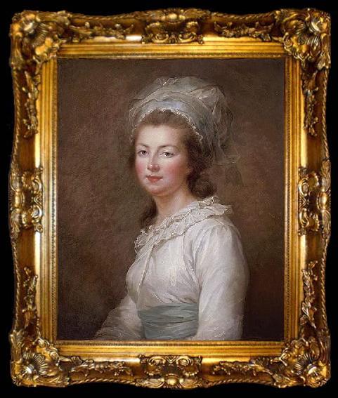 framed  Elisabeth LouiseVigee Lebrun Elisabeth de France, ta009-2